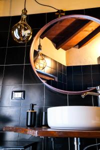 Kylpyhuone majoituspaikassa Elio's secret spot