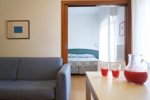 Posezení v ubytování Aparthotel La Pineta