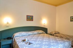 Postel nebo postele na pokoji v ubytování Aparthotel La Pineta