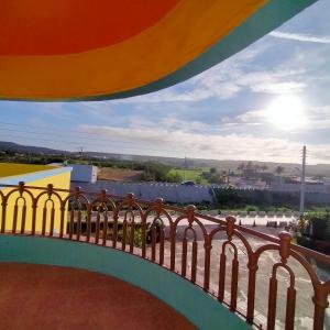 מרפסת או טרסה ב-Qing Taoyuan Homestay