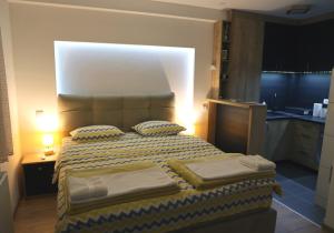 Krevet ili kreveti u jedinici u okviru objekta Danica apartman