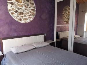 Ένα ή περισσότερα κρεβάτια σε δωμάτιο στο La Casa di Thor