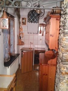 A kitchen or kitchenette at Villetta sul Mare