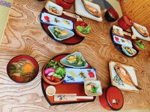 Cibo presso il ryokan o nelle vicinanze