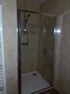 Koupelna v ubytování Penzion Apartmány Zlín