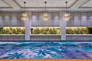 Uma área de estar em Walt Disney World Dolphin