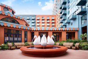 O edifício em que o resort se localiza