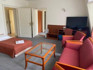Sjónvarps- og/eða afþreyingartæki á Főnix Hotel