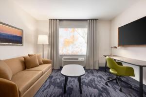 Posezení v ubytování Fairfield by Marriott Inn & Suites Rockaway
