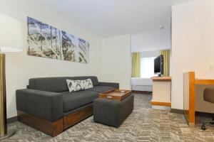 A seating area at SpringHill Suites by Marriott Houston Brookhollow