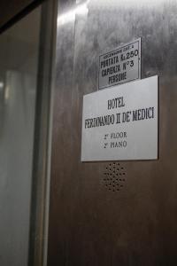 Kép Ferdinando II De' Medici szállásáról Firenzében a galériában