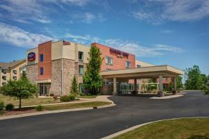 a rendering of the front of a hotel at SpringHill Suites by Marriott Saginaw in Saginaw
