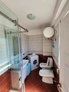 Ένα μπάνιο στο Apartments near the Sea in Shengjin +28 φωτογραφίες