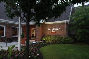 a house with a residence inn sign on the side of it at Residence Inn Philadelphia/Montgomeryville in North Wales