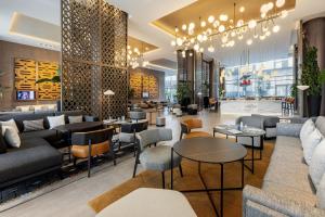 Χώρος καθιστικού στο Rabat Marriott Hotel