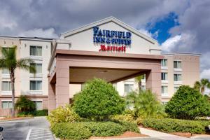 a rendering of the front of a hotel at Fairfield by Marriott Inn & Suites Melbourne West/Palm Bay in Melbourne