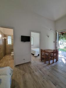Postel nebo postele na pokoji v ubytování Agriturismo Le Tagliate