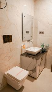 Koupelna v ubytování Hotel Chulhewala