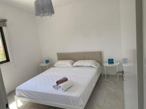Posteľ alebo postele v izbe v ubytovaní Nissi49 Apartments