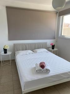 Posteľ alebo postele v izbe v ubytovaní Nissi49 Apartments