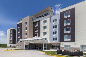 a rendering of the front of a hotel at TownePlace Suites by Marriott St. Louis Edwardsville, IL in Edwardsville