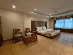 Mount Polaris Suites & Spa客房内的一张或多张床位