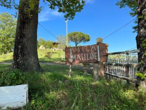 Vonkajšia záhrada v ubytovaní Villa Matilde