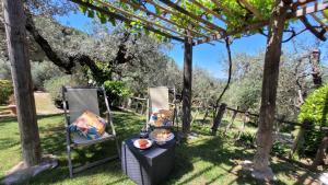 Vonkajšia záhrada v ubytovaní Agriturismo Villa Carducci
