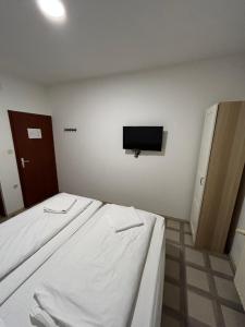 Posteľ alebo postele v izbe v ubytovaní Sobe Zimmer Frei