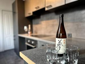 Η κουζίνα ή μικρή κουζίνα στο Van Gogh Duplex Eindhoven-Nuenen +9 φωτογραφίες