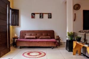 Buena Vibe Hostel的休息区
