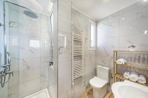Koupelna v ubytování Ionian Citizen Penthouse