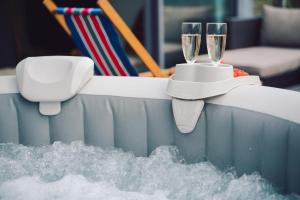 Nápoje v ubytovaní Loft sur l'eau en centre-ville de Compiègne