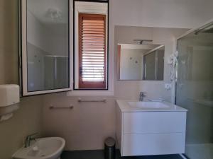 Koupelna v ubytování Kleade B&B