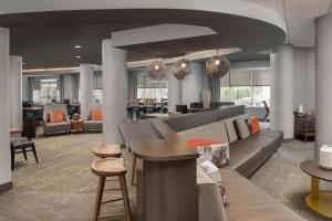 The lounge or bar area at SpringHill Suites by Marriott Boise ParkCenter