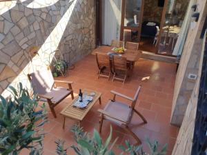 Patio nebo venkovní prostory v ubytování Casetta delle Mimose