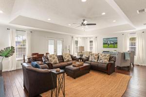 Posezení v ubytování Blue Star Bungalow - 4310 Fourteenth Street