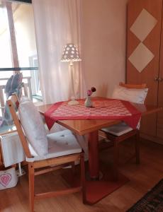 Posezení v ubytování FerienAppartments Landhaus FühlDichWohl