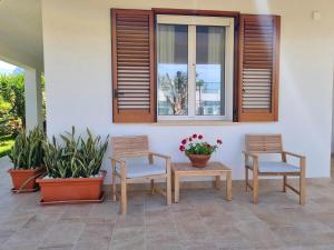 Balkón nebo terasa v ubytování Kleade B&B