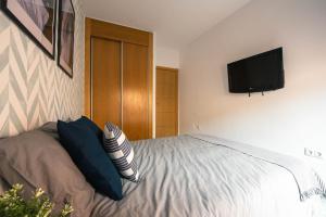Posteľ alebo postele v izbe v ubytovaní Nordik Rooms Village - Chilches "Taby"
