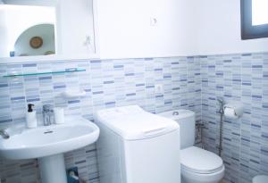 Koupelna v ubytování Casa Gioia
