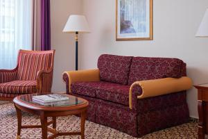 Posezení v ubytování Leipzig Marriott Hotel