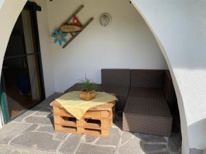 Area soggiorno di Ferienwohnung Maxi
