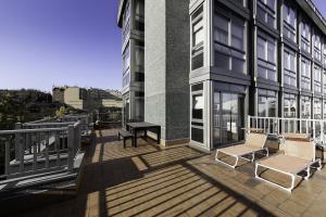 Balkón alebo terasa v ubytovaní Someso Apartamentos Turisticos