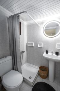 Koupelna v ubytování Abelia Boutique Rooms