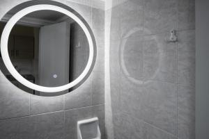 Koupelna v ubytování Abelia Boutique Rooms