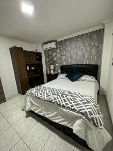 Cama o camas de una habitación en Veranda Apartment, Entre Rios, Samborondon, Ecuador