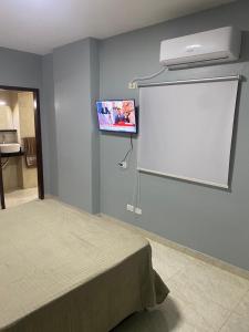 TV o dispositivi per l'intrattenimento presso España Suites Hotel