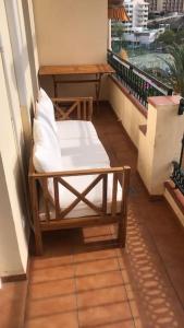 Balkón nebo terasa v ubytování Duplex Penthouse "Playa Y Palmeras"
