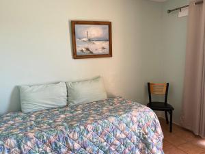 Postel nebo postele na pokoji v ubytování Barcelona Motel